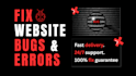 fix mern stack, react, and node js bugs or errors