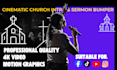 create cinematic church intro sermon bumper motion graphics video countdown vids