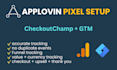 setup applovin axon pixel tracking in checkout champ using GTM