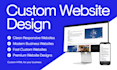 design and code a clean responsive HTML CSS website