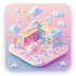 do an isometric 3d model