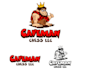 design high quality caveman logo