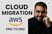 implement on premise to AWS cloud migration with design