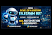develop a custom telegram bot python telegram bot for automation and workflows