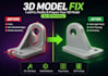 fix, modify and prepare your 3d model for 3d printing