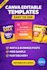design editable canva templates for insta posts and stories