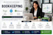do bookkeeping in sage, xero, quickbooks