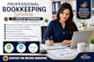 do bookkeeping in sage, xero, quickbooks
