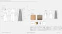 do fashion techpack, tech draw, illustration, moodboard