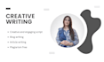 write engaging blog posts, articles, and creative scripts