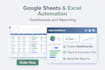 create google sheets dashboard, automation and reports