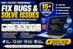 fix PHP, laravel, wordpress, email SMTP bugs fast