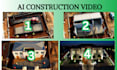create viral satisfying ai building and construction timelapse videos