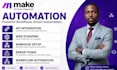 fix make com, made com automation, make com scenerio, zapier automation