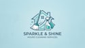 design a professional and fresh house cleaning logo