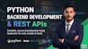 build a scalable django or fastapi backend with rest API