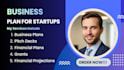 write a business plan with a financial plan for startups, business plan writer
