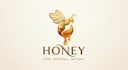 design a sweet and unique honey brand logo