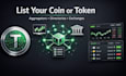 do smart contract, token listing and crypto promotion with lp full setup