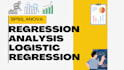 do linear, mult and logistic regression analysis using r, python, spss and excel