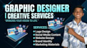 design a modern youtube thumbnail and banner