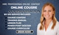 do online course content course curriculum training manual instructional design