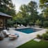 make landscape design, garden design, backyard, pool