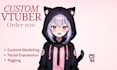 vtuber model live2d vtuber rigging anime avatar design live2d model rigging