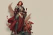 create fantasy character illustration and concept art