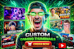 create amazing gaming thumbnails