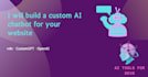 build a custom ai chatbot for your website