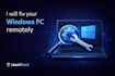 fix your windows PC problems remotely