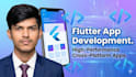create a modern flutter app with firebase