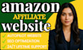 set up amazon affiliate website marketing autopilot website