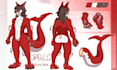 draw furry ref sheet anthro nsfw furry reference sheet oc fursona ref sheet