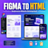 convert figma to responsive HTML CSS tailwind