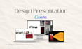 design a canva presentation for your business