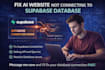 fix ai website not connecting to supabase database
