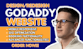 do godaddy website design godaddy website redesign godaddy website development
