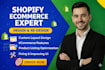 design shopify ecommerce store, layout, features, listings