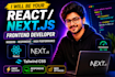 be your react next js frontend developer