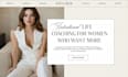 design coaching website life coaching career consultant speaker trainer website