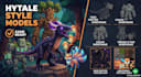 custom minecraft, hytale model,3d animation,blockbench,textures,mods,plugin