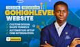 build gohighlevel sales funnels, ghl websites and email SMS automation