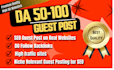 write and publish guest posts on high da websites with dofollow backlinks
