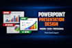 do powerpoint presentation design, redesign slides, pitch deck expert