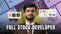 do custom ai website development as full stack developer, front end, backend