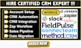 setup fieldpulse method crm automation workiz jobber connecteam crm integration