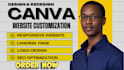 design canva social media design, canva template design, canva website design