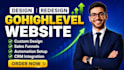 setup and manage gohighlevel website, CRM,  ghl sales funnel expert